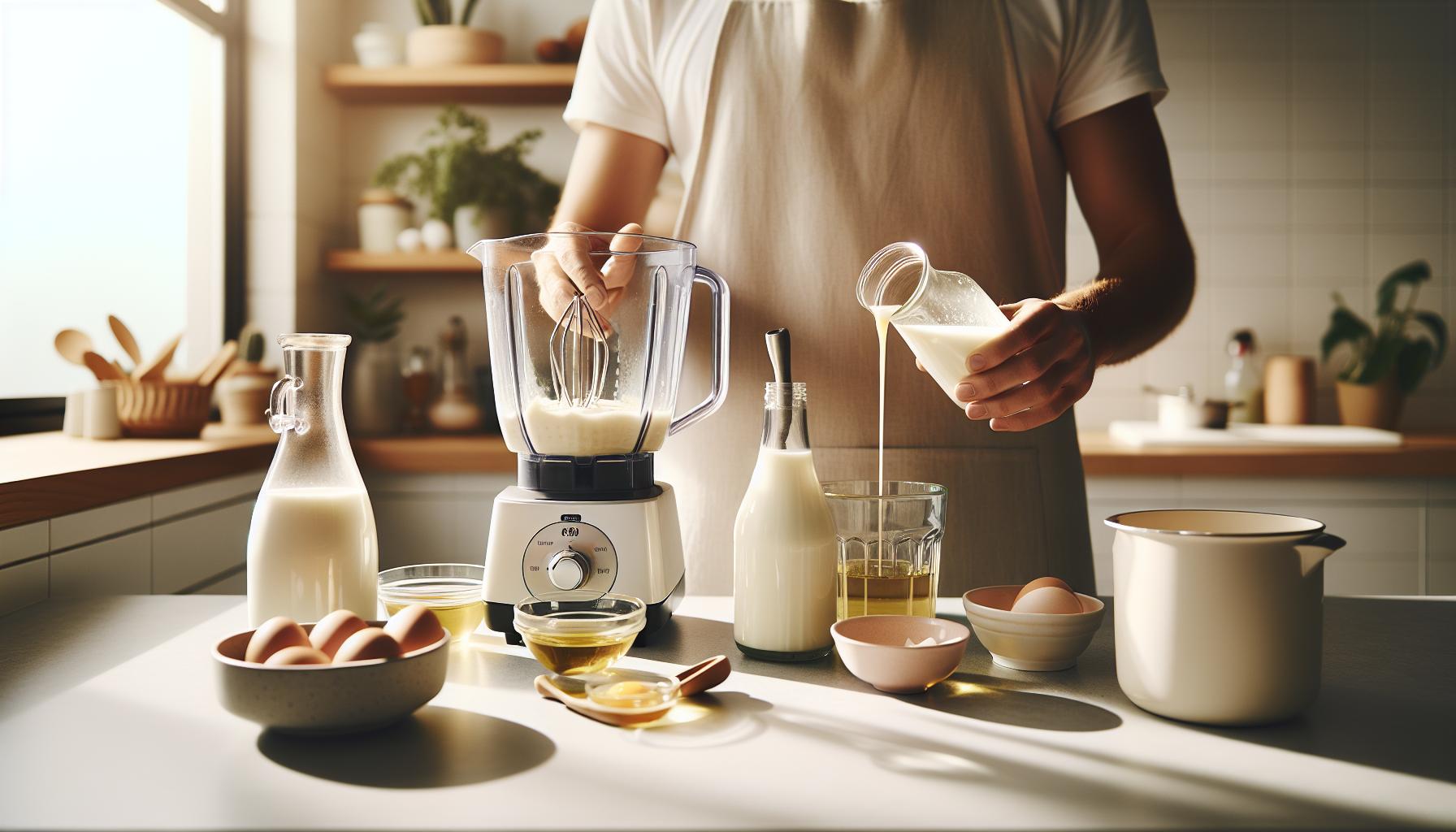 Mayonesa con Leche Sin Huevo: Alternativa Suave y Económica 3 Receta fácil: Cómo hacer mayonesa con leche en casa