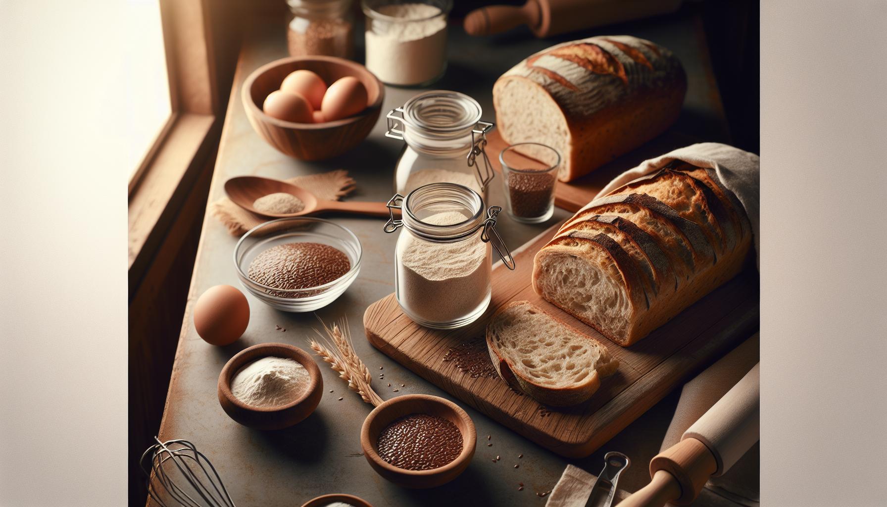 3. Ingredientes Clave para Preparar un Pan Integral sin Gluten en Casa