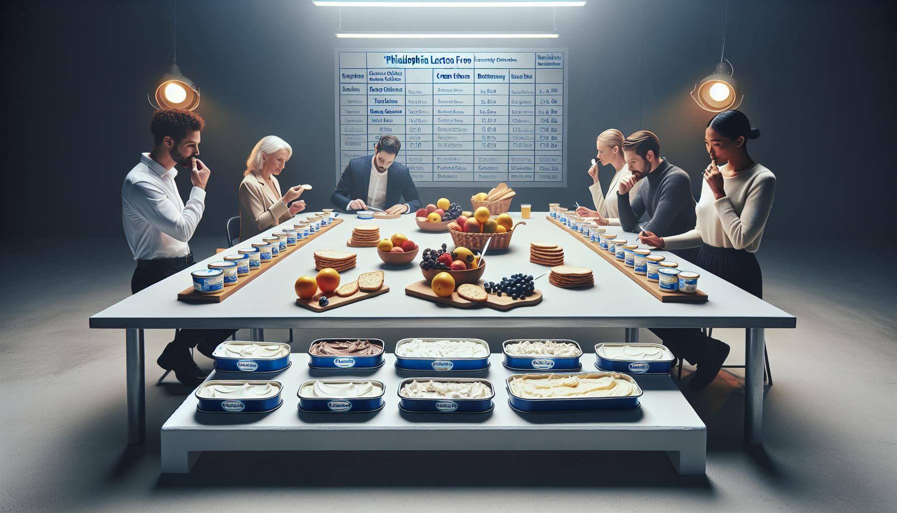 Philadelphia Sin Lactosa: Untable Cremoso Para Toda Ocasión 3 Analiza las diferencias entre Philadelphia Sin Lactosa y otros untable cremosos en el mercado, considerando sabor, textura y valor nutricional