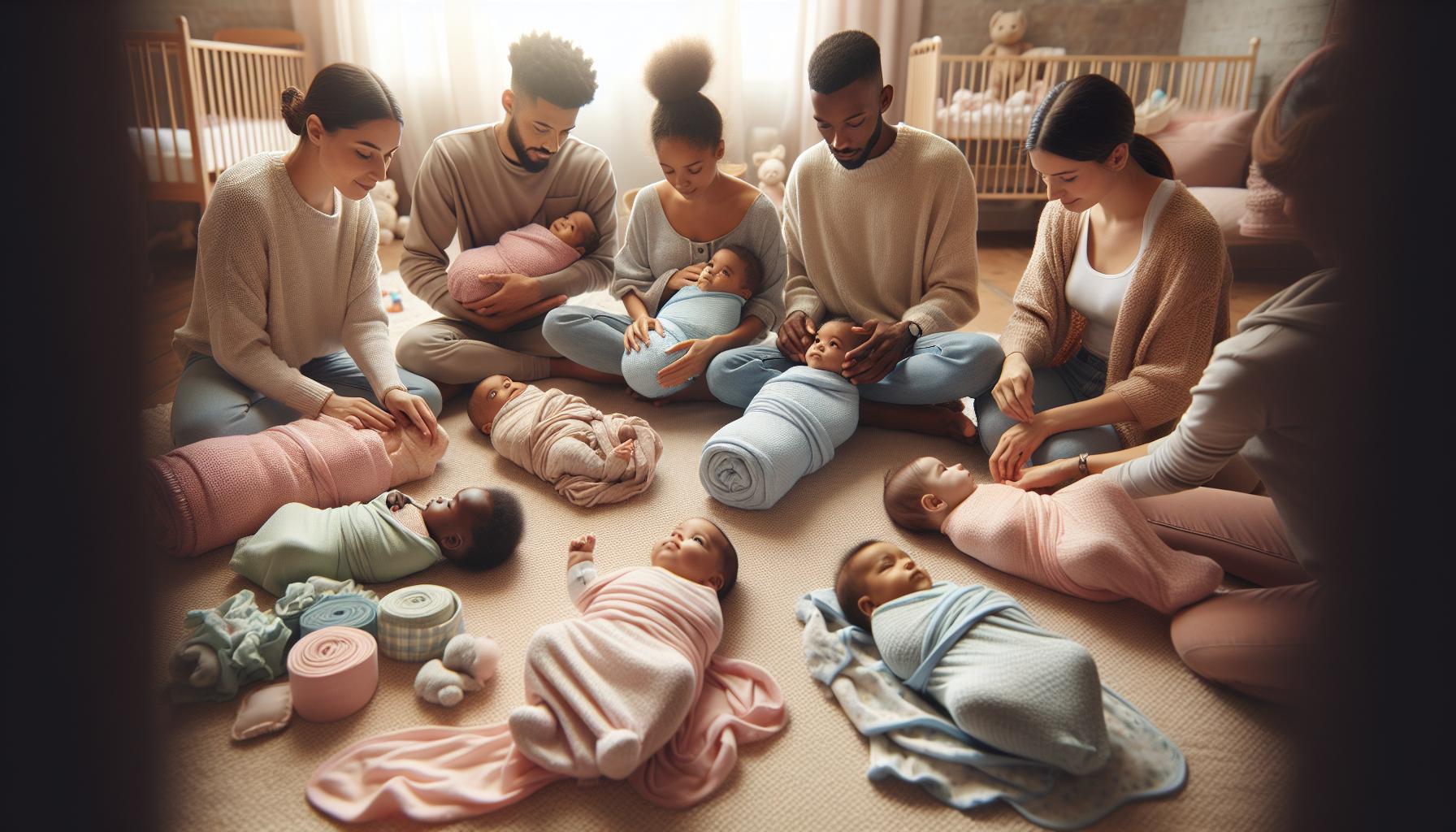Es bueno envolver al bebé para dormir: Seguridad y consejos