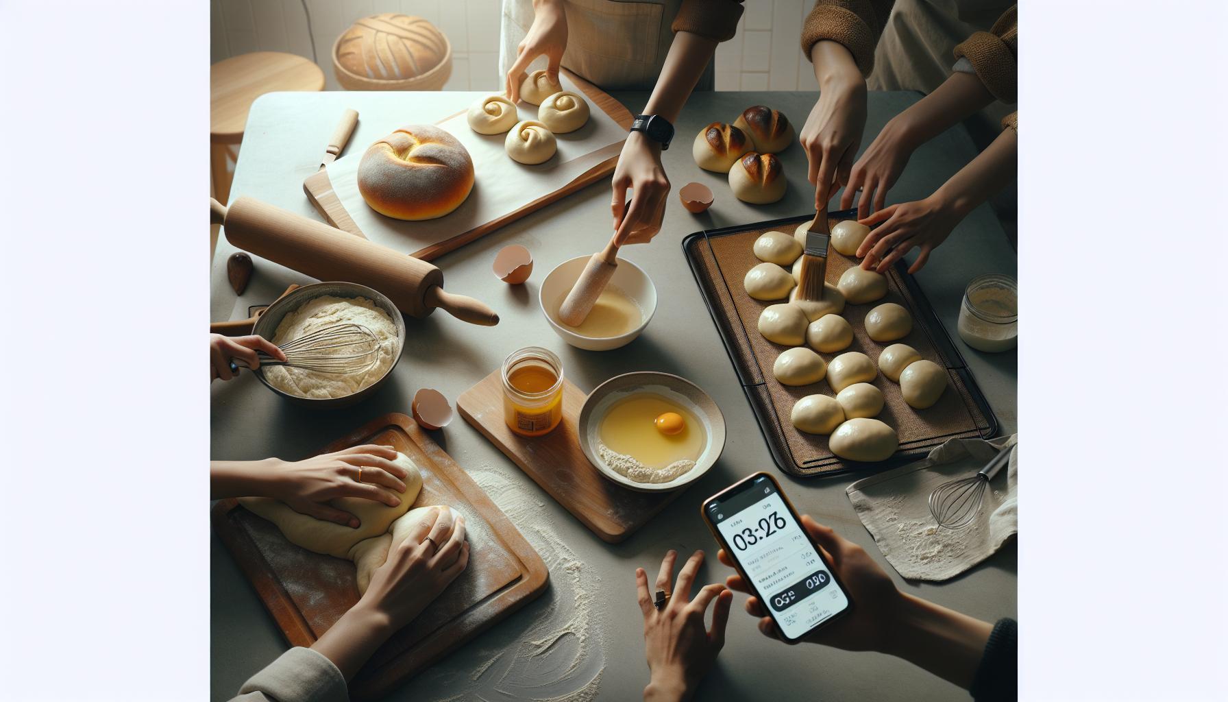 3. Preparación Rápida: Receta Paso a Paso para tus Panecillos en Solo 20 Minutos