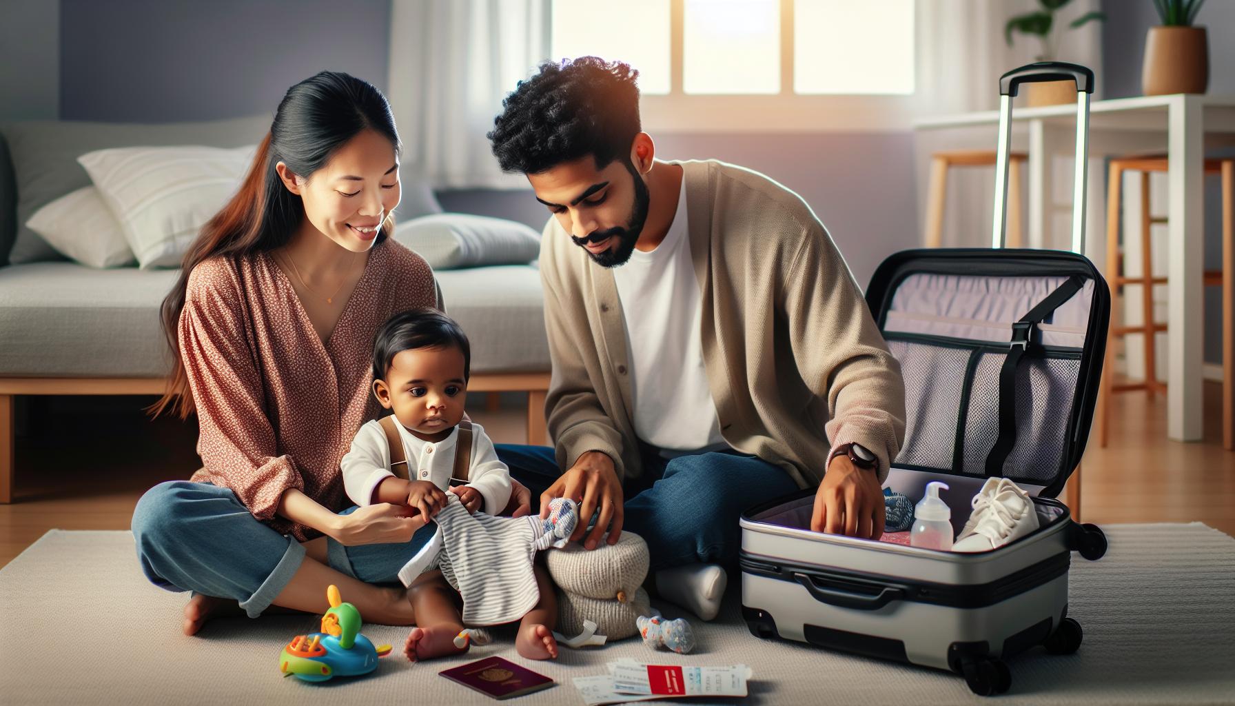 2. Preparativos imprescindibles para el primer vuelo de tu bebé