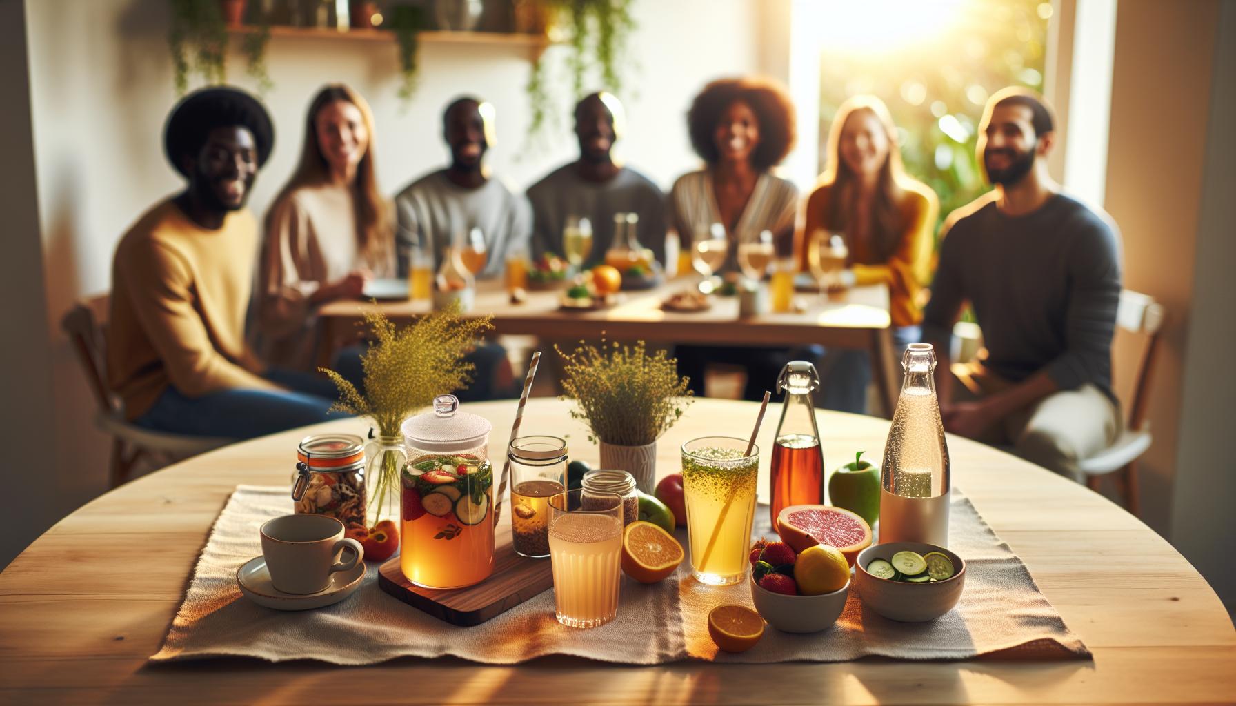 7. Alternativas saludables al alcohol durante el tratamiento antibiótico