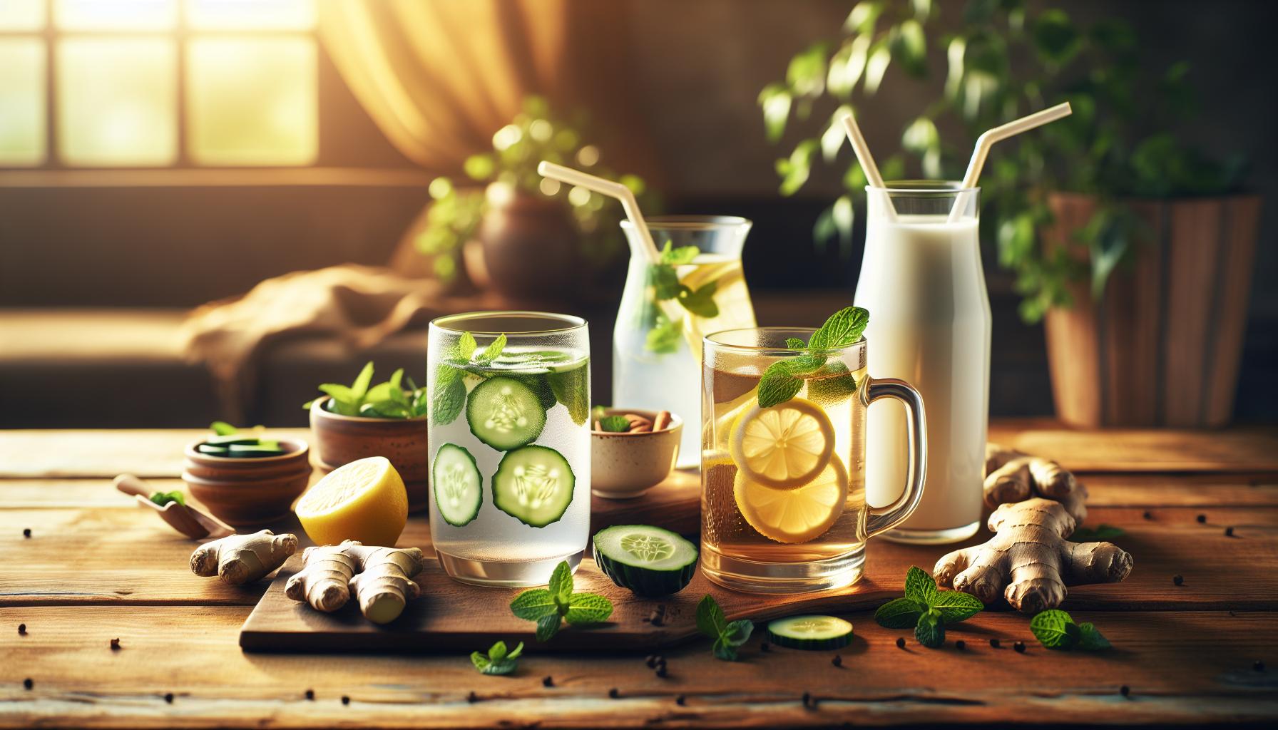 2. Las mejores bebidas para calmar el reflujo: Opciones sabrosas y saludables