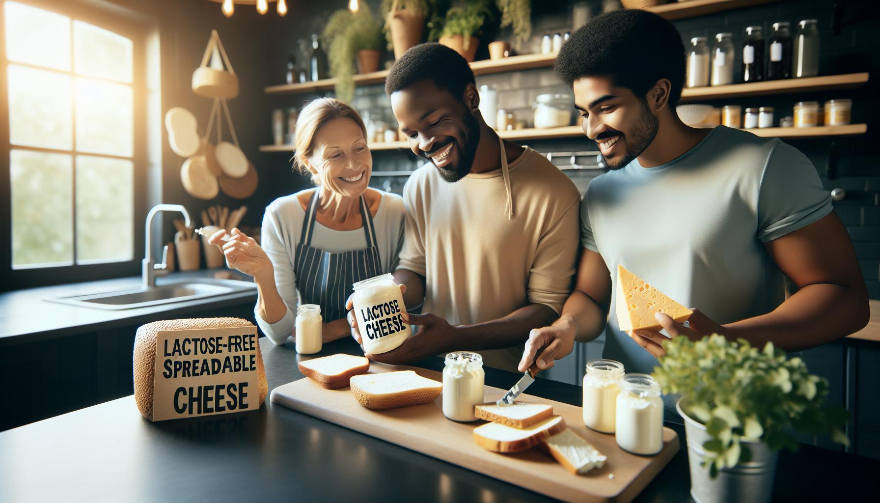 Opciones comerciales: ¿Qué buscar en un queso de untar sin lactosa?