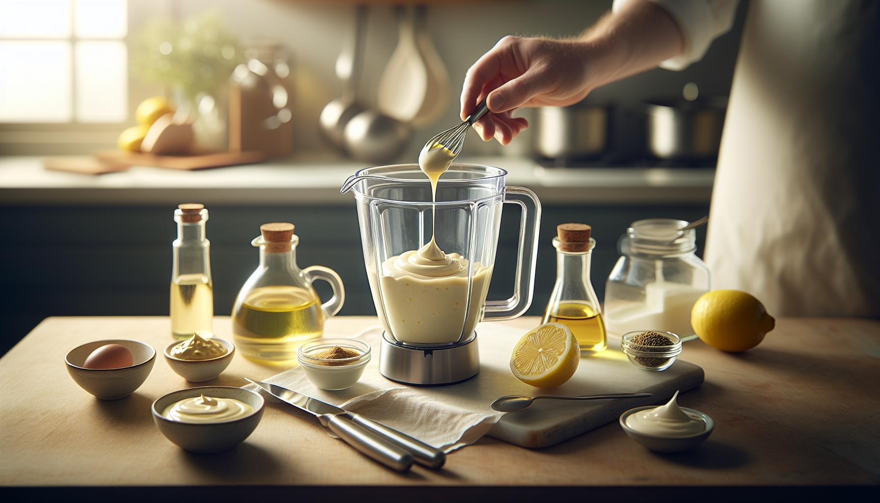 Mayonesa Sin Huevo y Sin Leche: Sencilla y Segura 3 Preparación paso a paso: receta de mayonesa sin huevo y sin leche