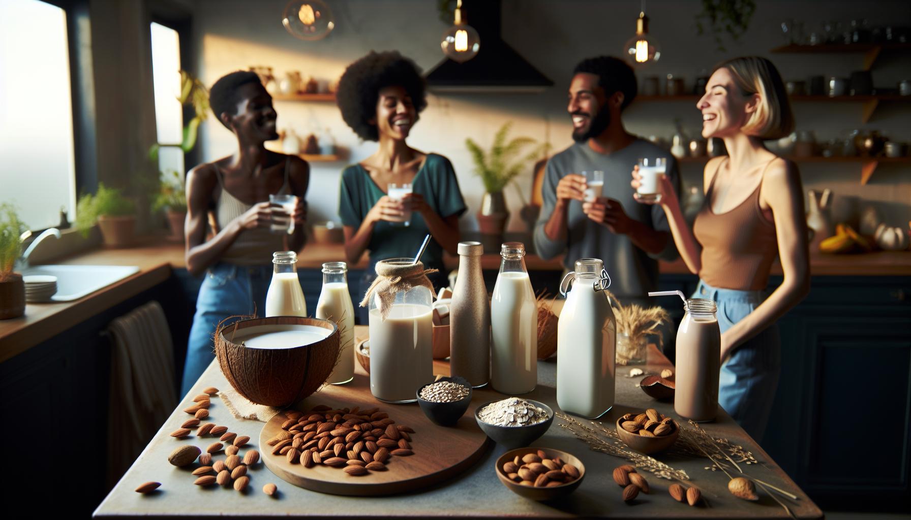 5. Alternativas a la leche sin lactosa: opciones para diferentes necesidades dietéticas