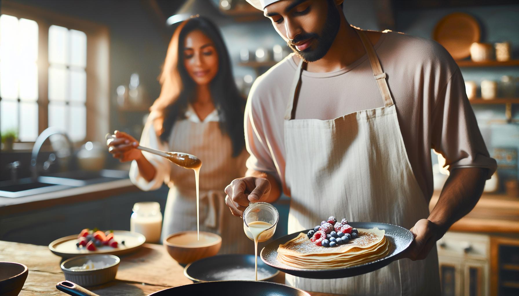 Receta Crepes Sin Gluten: Ligeros y Deliciosos 1 Receta Crepes Sin Gluten: Ligeros y Deliciosos